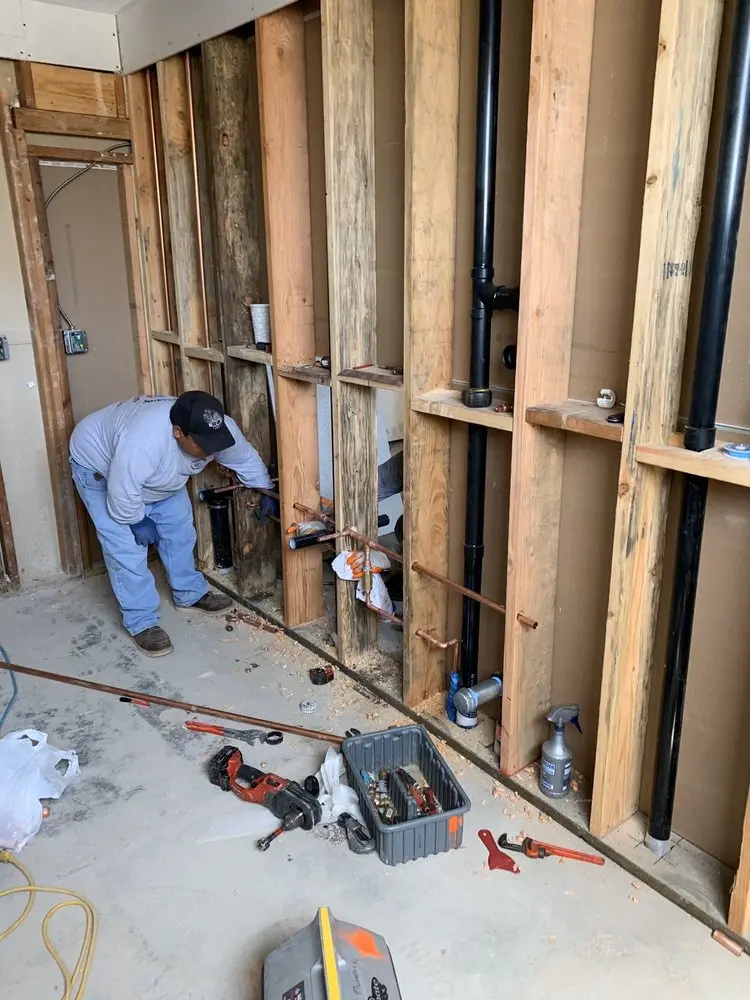 Commercial rough-in plumbing for Water Heater Replacement in Chandler Park